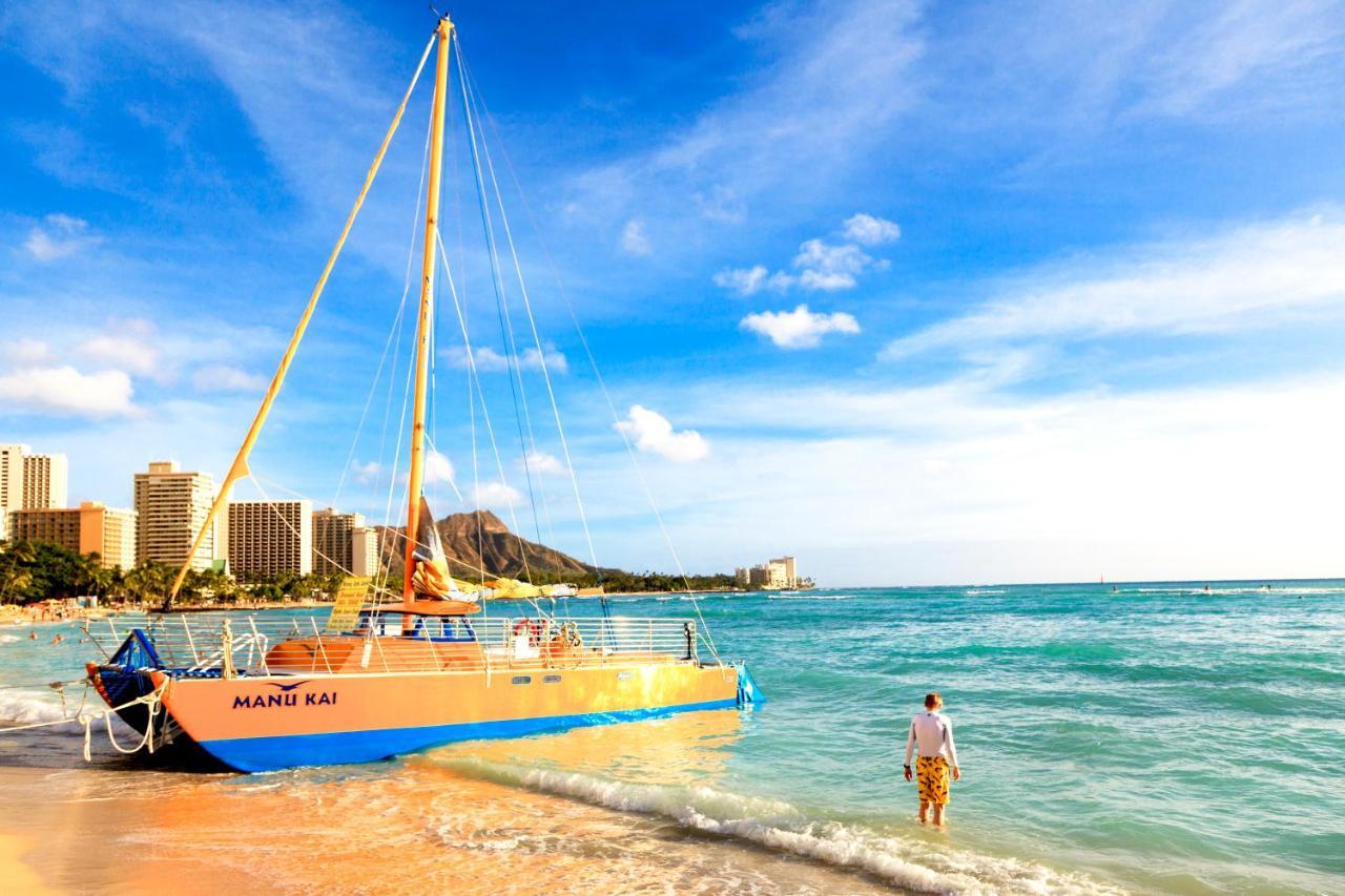호놀룰루 Cozy & Diamond Head View At Waikiki With Parking 아파트 외부 사진