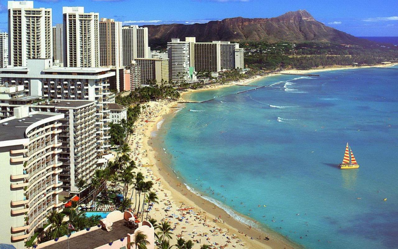 호놀룰루 Cozy & Diamond Head View At Waikiki With Parking 아파트 외부 사진