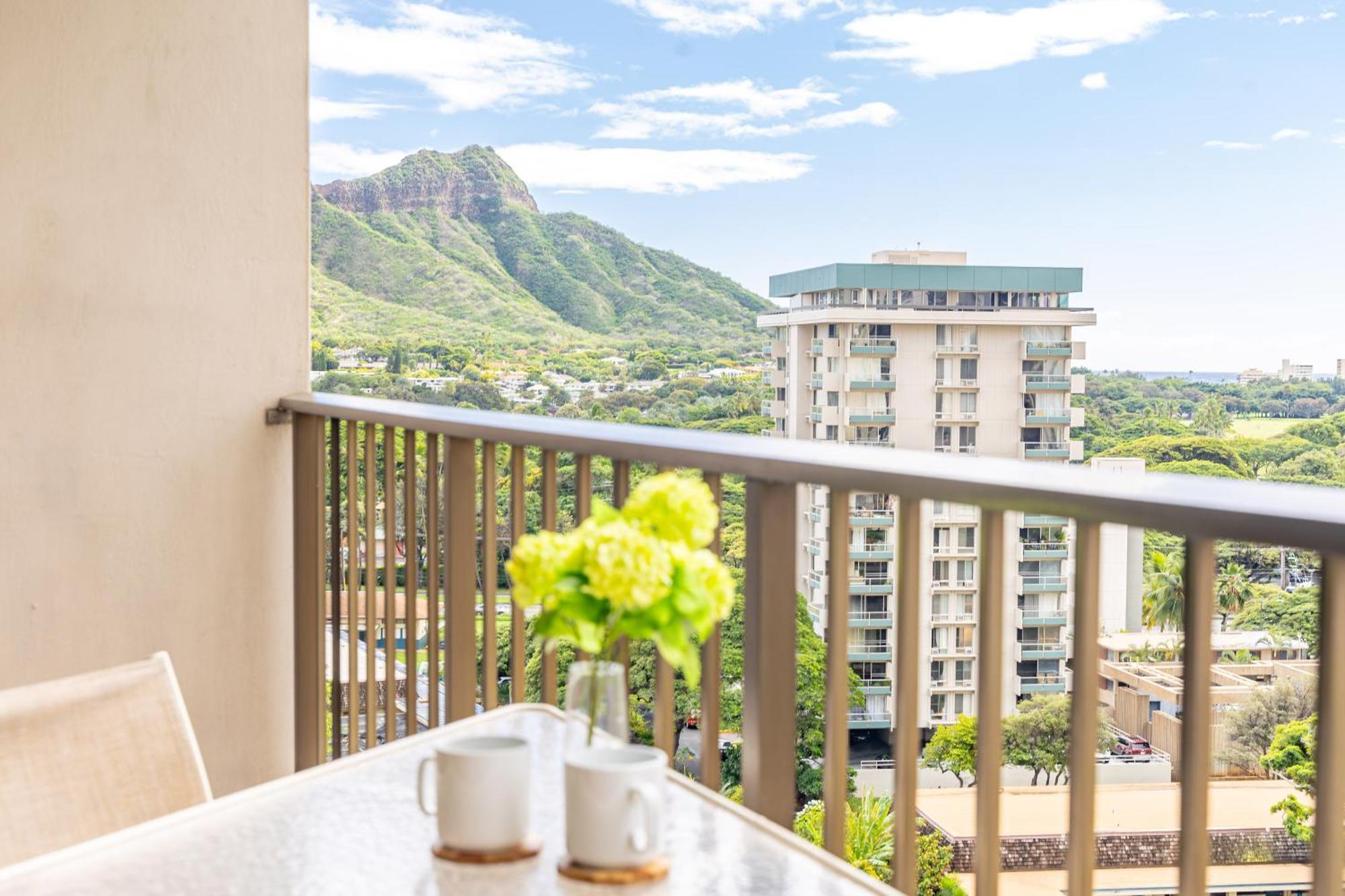 호놀룰루 Cozy & Diamond Head View At Waikiki With Parking 아파트 외부 사진