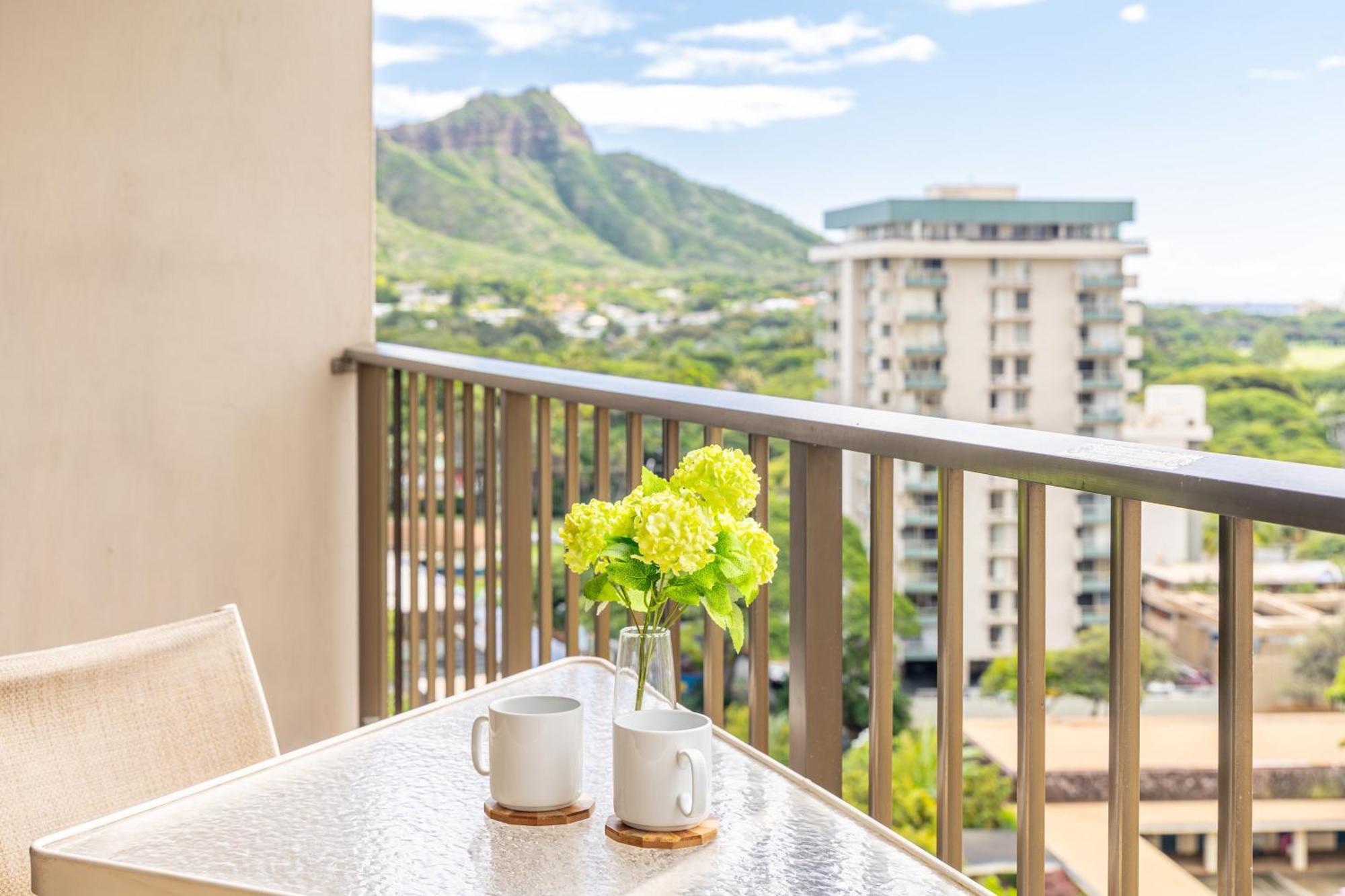 호놀룰루 Cozy & Diamond Head View At Waikiki With Parking 아파트 외부 사진